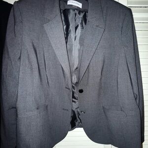 Calvin Klein Charcoal Jacket size 18w. Like New